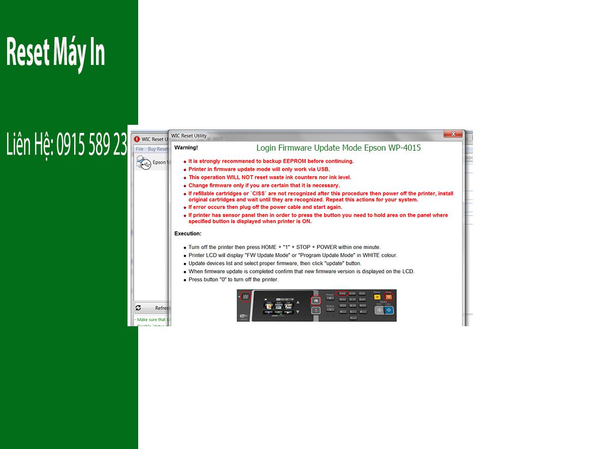 Key Firmware May In Epson WP-4015 Step 3